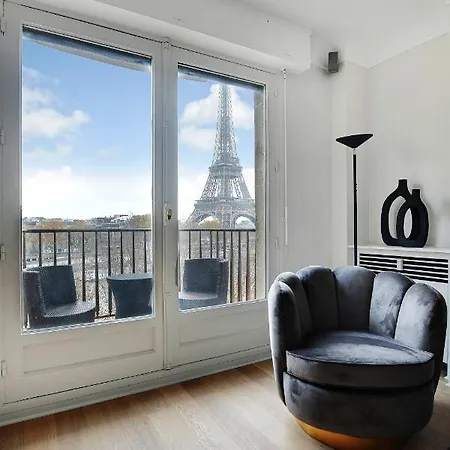 Wonderfull - 1br-6p - Eiffel Tower Апартаменты Париж